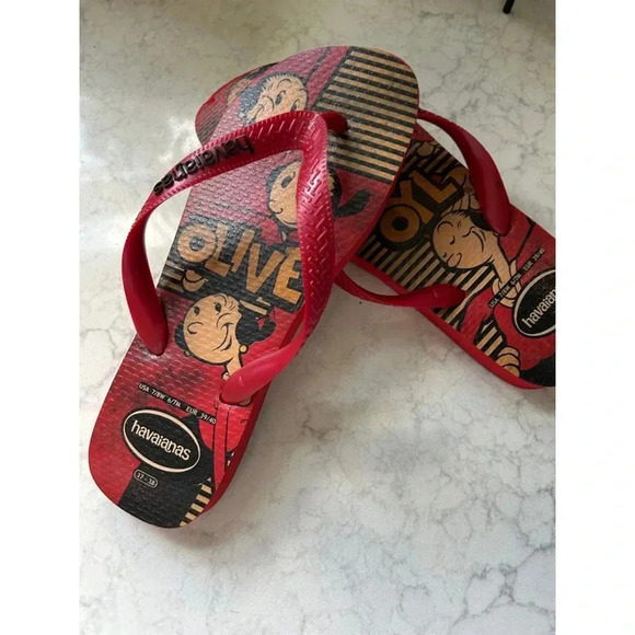 Havana’s Olive Oyl Red flip flops women
Size 7 Unique find - Picture 3 of 3